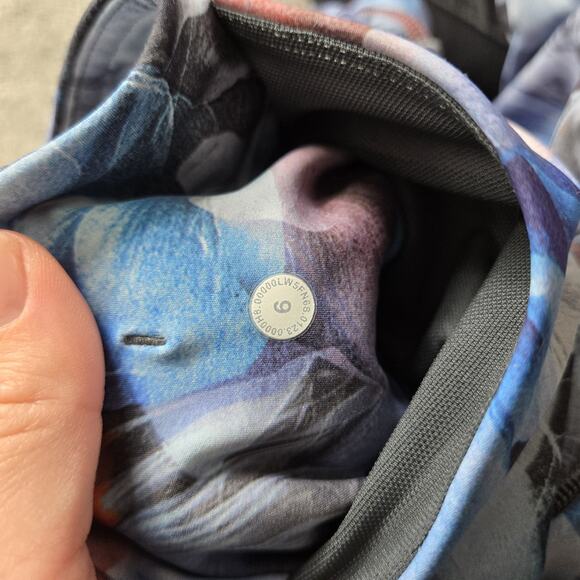 Lululemon Sz 6 Fast & Free Tight 25" High Rise Luminescent Floral Gym - Picture 6 of 11